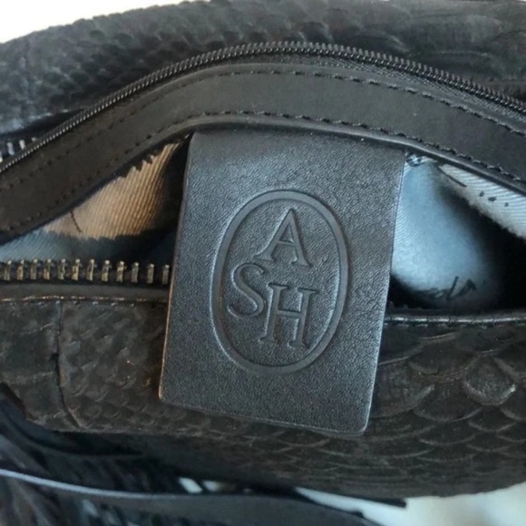 - Leather ASH bag fringe - Picture 14 of 14